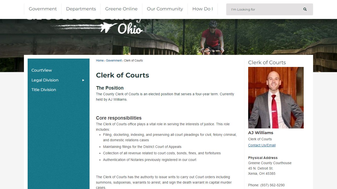 Clerk of Courts | Greene County, OH - Official Website